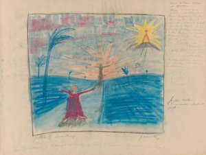 Notebook: Ziganka - The Dreaming Boy. Pantomime Ballet for Music by Sonia Friedman-Gramatté. Stage Designs by Walter Gramatté by Walter Gramatte