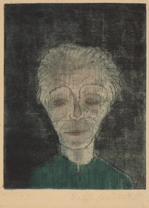 Tired Man (Self-Portrait)