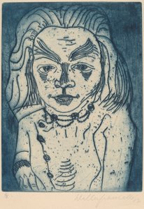 Woman with a Necklace by Walter Gramatte