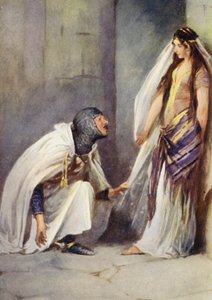 Illustration for Ivanhoe by Sir Walter Scott by Walter Grieve