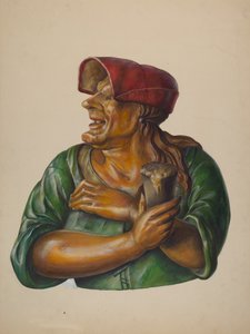 Tavern Figure by Walter Hochstrasser