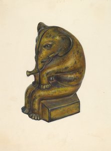 Toy Bank: Elephant by Walter Hochstrasser