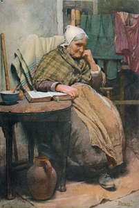 An Old Cornish Woman, c1880, 1906 by Walter Langley