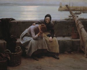 Never Morning Wore to Evening but Some Heart did Break by Walter Langley