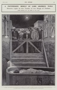Electric Light in the Tombs of the Kings of Thebes by Walter Paget