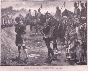 Henry on the way to Becket