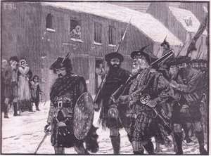 Retreat of the Highlanders AD 1716