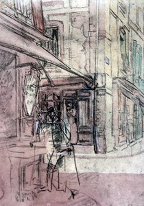 A Shop in Dieppe, c.1907 by Walter Richard Sickert