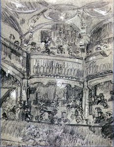 La Gaite Montparnasse by Walter Richard Sickert