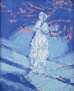 Miss Hilda Glyder on Stage by Walter Richard Sickert