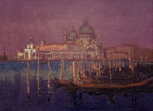 Nocturne, The Dogana and Santa Maria della Salute