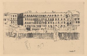 Old Hotel Royal Dieppe by Walter Richard Sickert