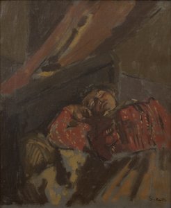 Red Patterned Blouse, c. 1907 by Walter Richard Sickert