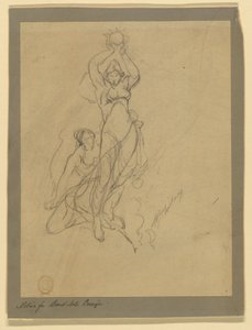 Motif for Bank Note Design by Walter Shirlaw
