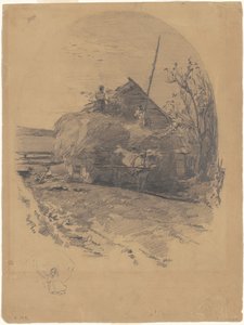 Polling by Walter Shirlaw
