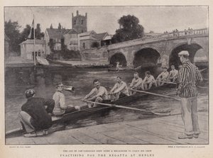 Practising for the Regatta at Henley by Walter Stanley Paget