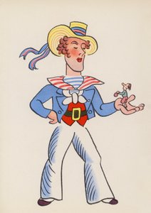 Figures from Children’s Books: Gulliver by Walter Trier