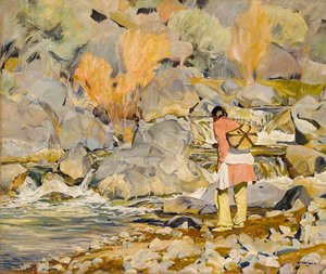 After Them by Walter Ufer