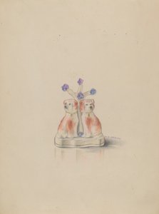 Porcelain Dogs by Walter W. Jennings