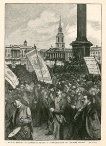 Public Meeting in Trafalgar Square in Commemoration of Bloody Sunday