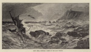 Glen Head, Donegal, Scene of the Late Wrecks by Walter William May