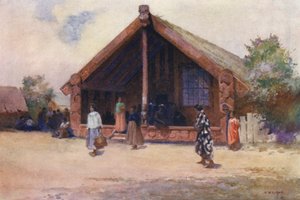 New Zealand: Carved House, Ohinemutu
