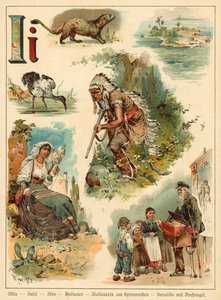 Letter I by Walter Zweigle