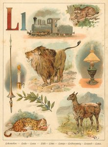 Letter L by Walter Zweigle