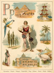 Letter P by Walter Zweigle