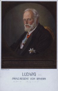 Ludwig III, last King of Bavaria, when Prince Regent by Walther Firle