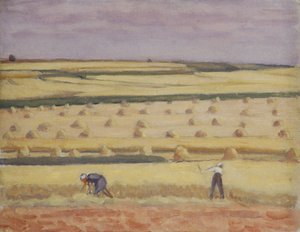 At the Harvest by Walther Gamerith