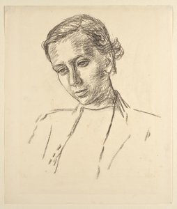 Portrait of a Girl by Walther Gamerith