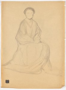 Study of a Lady by Walther Gamerith