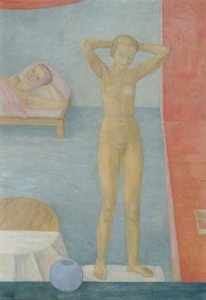 Two Girls by Walther Gamerith
