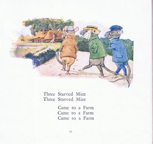 Three Starved Mice, Three Starved Mice, Come to a Farm by Walton Corbould