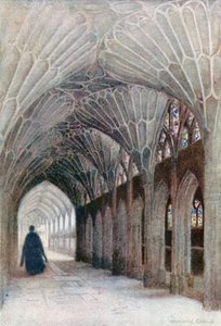 Cloister and Lavatorium, Gloucester Cathedral