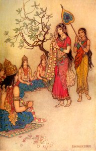 Damayanti Choosing A Husband, 1913