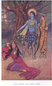 Rama Spurns the Demon Lover