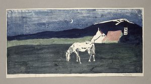 Dusk by Wassily Kandinsky