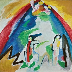 Mountain by Wassily Kandinsky