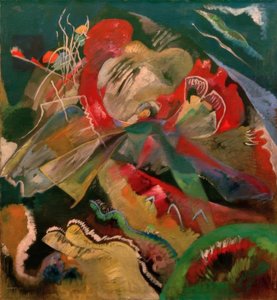 Painting with White Lines by Wassily Kandinsky