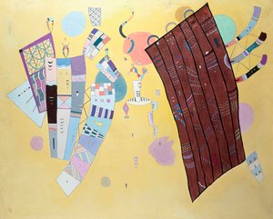 Delicate Tensions by Wassily Kandinsky