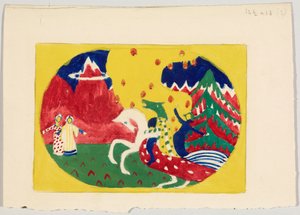Design for the Color Woodcut 
