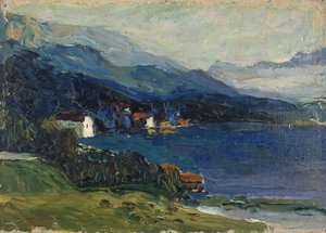 Lake Kochel by Wassily Kandinsky