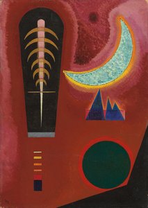 Loosely in Red by Wassily Kandinsky