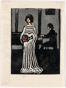 Singer (Second State) by Wassily Kandinsky