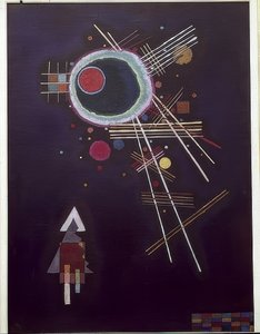 Radiant Lines. 1927 by Wassily Kandinsky