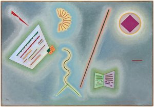 Surfaces and Lines by Wassily Kandinsky