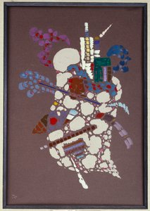 Gray Stains by Wassily Kandinsky