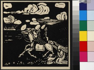 The Knights by Wassily Kandinsky